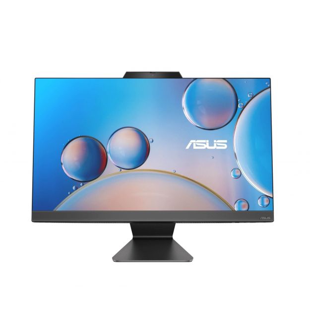 ASUS ПК Моноблок A3402WVAK-BPC0320 23.8" FHD AG, Intel 5-120U, 16GB, F512GB, UMA, WiFi, кл+м, без ОС, черный