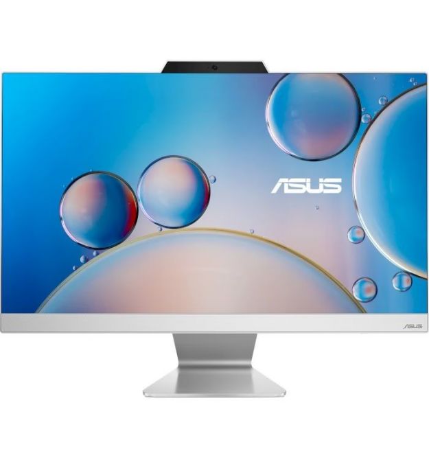 ASUS ПК Моноблок A3402WVAK-WPC0400 23.8" FHD AG, Intel 5-120U, 16GB, F512GB, UMA, WiFi, кл+м, без ОС, белый