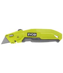 Ryobi Нож выдвижной RHCKF-1, трапециевидное лезвие, корпус алюминий