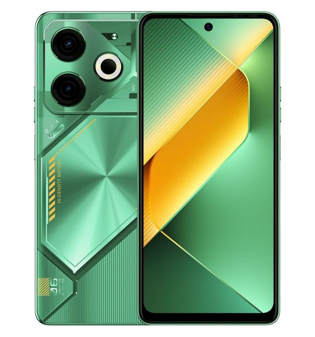 TECNO Смартфон POVA 6 NEO (LI6) 6.78" 8/128ГБ, 2SIM, 7000мА•ч, Comet Green