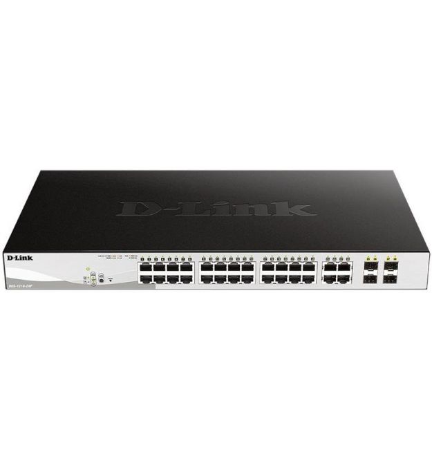 D-Link Коммутатор DGS-1210-24P PoE, Websmart