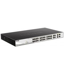 D-Link Коммутатор DGS-1210-24P PoE, Websmart