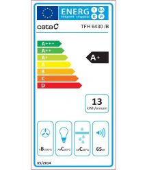 Cata Вытяжка телескопическая, 60см, 698м.куб/ч, TFH 6430 gbk, черный