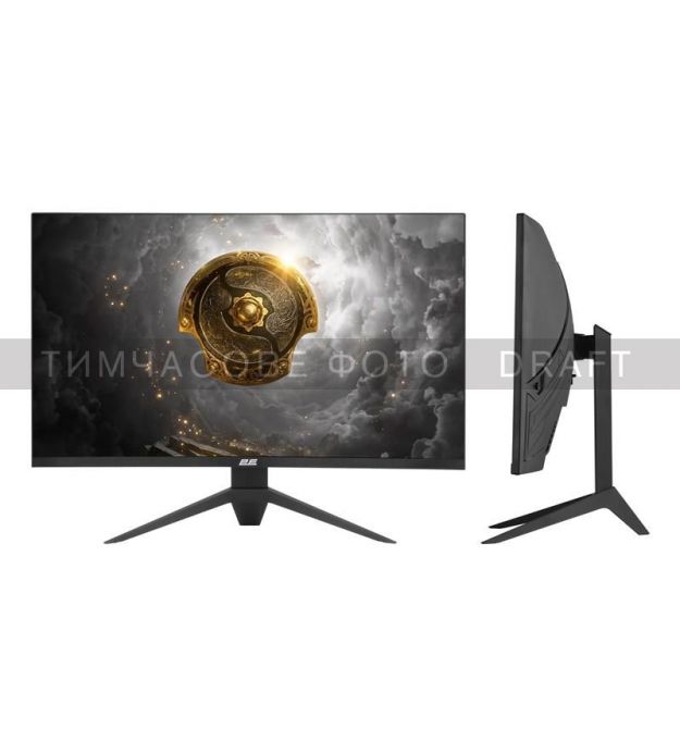 2E Gaming Монитор 27" G2724BV HDMI, DP, VA, 2560x1440, 165Hz, 3ms, CURVED, FreeSync