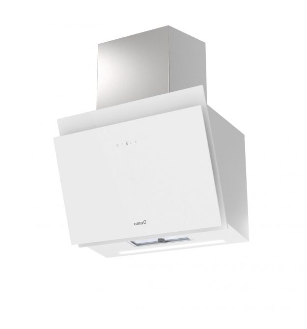 Cata Вытяжка наклонная, 60см, 1350м.куб/ч, Thalasa 600 xgwh, белый