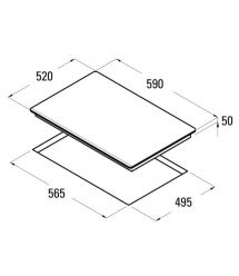 Cata Варочная поверхность индукционная, 60см, Giga 600, черный