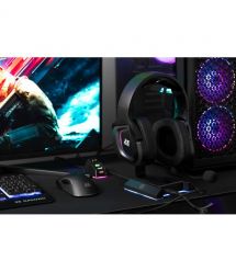 2E Gaming Гарнитура игровая HG340, 7.1, USB-A, RGB, 2м, чёрный