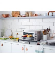 Russell Hobbs Печь электрическая Air Fry Mini Oven, 12.6л, 1500Вт, механич., гриль, конвенция, серая