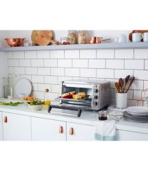 Печь электрическая Russell Hobbs Air Fry Mini Oven, 12.6л, 1500Вт, механич., гриль, конвенция, серая
