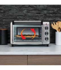 Печь электрическая Russell Hobbs Air Fry Mini Oven, 12.6л, 1500Вт, механич., гриль, конвенция, серая