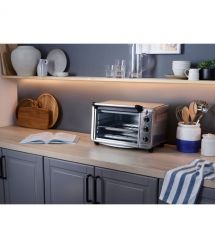 Печь электрическая Russell Hobbs Air Fry Mini Oven, 12.6л, 1500Вт, механич., гриль, конвенция, серая
