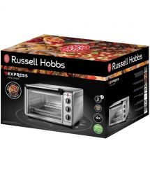 Russell Hobbs Печь электрическая Air Fry Mini Oven, 12.6л, 1500Вт, механич., гриль, конвенция, серая