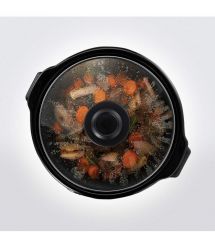 Повільноварка Russell Hobbs CompactHome, 145Вт, чаша-2л, механічне керув., знімна кришка, нерж. сталь, сірий