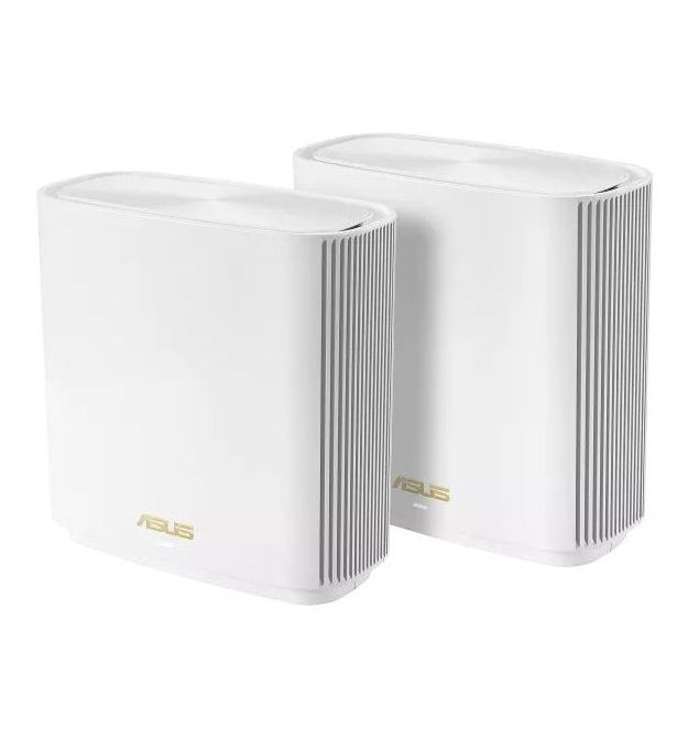 ASUS Маршрутизатор ZenWiFi XT8 2PK V2 white AX6600 3xGE LAN 1x2.5GE WAN 1xUSB3.1 WPA3 OFDMA MESH