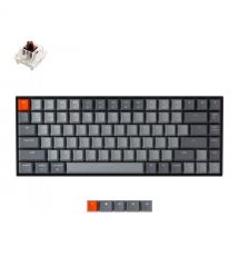 Keychron Клавиатура K2 84 Key Gateron G PRO Brown Hot-Swap RGB WL UA Black