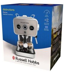 Russell Hobbs Кофеварка рожковая 26452-56 Distinctions, металл