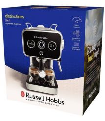 Russell Hobbs Кофеварка рожковая 26450-56 Distinctions, черная