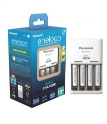 Panasonic Зарядное устройство Basic Charger New + Eneloop 4AAA 800 mAh NI-MH