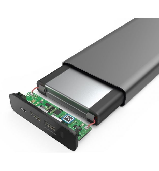 Акумулятор портативний літій-іонний Power Bank Hama 26800 мА·год, 60Вт, PD