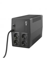 Trust ИБП Paxxon 1500VA UPS with 4 standard wall power outlets BLACK