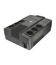 ДБЖ Trust Maxxon 800VA UPS 6 standard wall power outlets BLACK