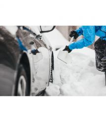 Fiskars Лопата для снега SnowXpert 63см, 520г, нерж сталь/полиамид (автомобильная)