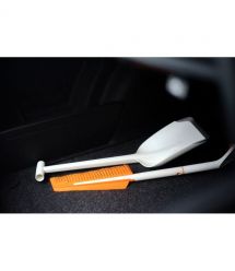 Fiskars Лопата для снега SnowXpert 63см, 520г, нерж сталь/полиамид (автомобильная)