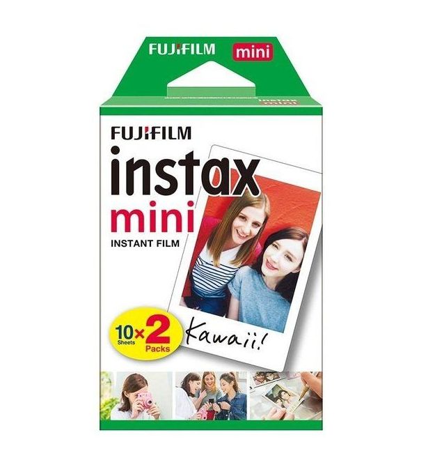 Fujifilm Фотобумага INSTAX MINI EU 2 GLOSSY (54х86мм 2х10шт)