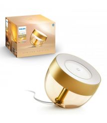 Philips Hue Настольная лампа Iris, 2000K-6500K, Color, Bluetooth, димируемая, золотистая