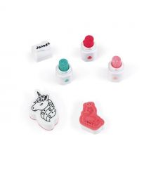 Janod Набор для творчества Штампы Смайлы 50 шт.