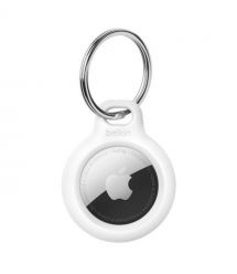 Тримач Belkin Secure Holder with Key Ring AirTag, білий
