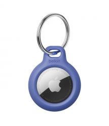 Тримач Belkin Secure Holder with Key Ring AirTag, синій