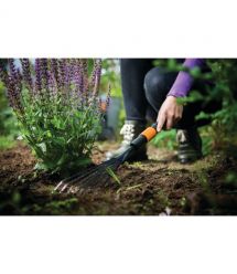 Fiskars Грабли для цветов QuikFit, 38,4 см, 210г