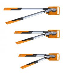 Fiskars Сучкорез плоскостной малый PowerGearX S LX92, 57 см, 832г