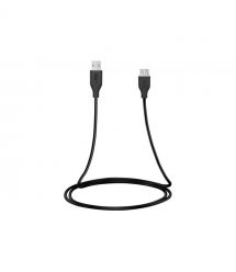 2E Кабель USB 2.0 (AM/AF) 1.8м, Black