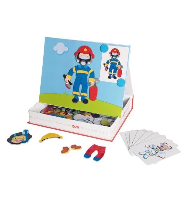 Магнитная книга goki Наряды для мальчика