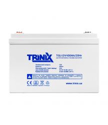 Аккумуляторная батарея TGL12V100Ah-20Hr TRINIX GEL