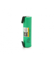 Акумулятор 18650 Li-Ion LiitoKala Lii-25R-N(Nickel), 2500mAh (2450-2650mAh), 3.7V (2.75-4.2V), Green, PVC BOX