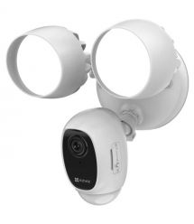 2МП Wi-Fi камера с освещением и сиреной Ezviz LC1C (CS-LC1C-A0-1F2WPFRL white) (2.8мм)