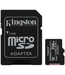 Модуль флэш-памяти Kingston 256GB micSDXC Canvas Select Plus 100R A1 C10 Card