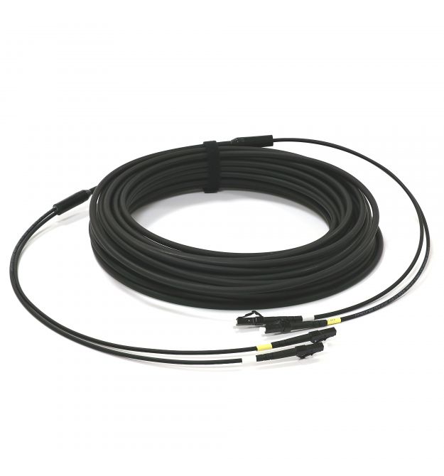 Патчкорд LC-UPC-LC-UPC SM, 5мм, 3мм armored branch, внешнее исполнение 30 м, Duplex
