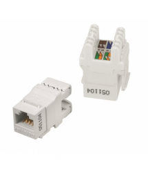 Модуль узкий Keystone Jack RJ-45 кат.5E UTP, 20,0мм