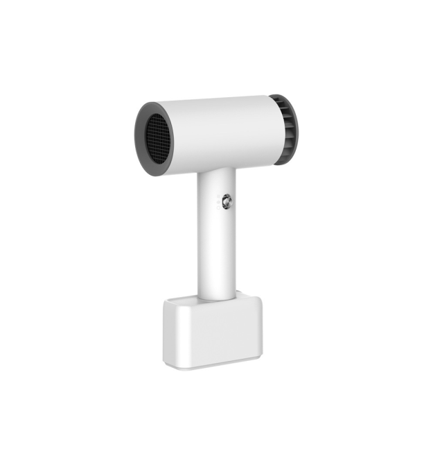 Бездротовий фен Voltronic, 2600mAh, 2 режими, зарядка від 220V + microUSB, 145х70х199, White