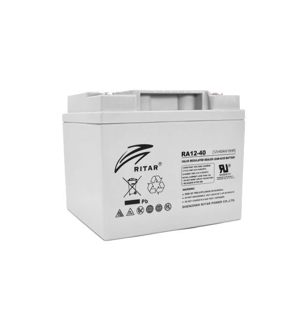 Акумуляторна батарея AGM RITAR RA12-40 12V 40Ah