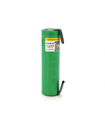 Акумулятор 18650 Li-Ion LiitoKala Lii-VTC5A-N(Nickel), 2600mAh (2500-2600mAh), 3.7V (2.75-4.2V), Green, PVC