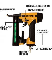 Пистолет скобозабивной пневматический BOSTITCH SX1838-E