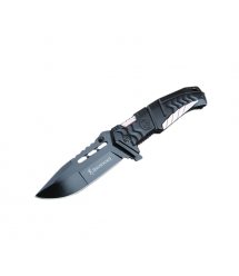 Ніж складний Browning-117, алюміній + сталь, довжина 215 мм, 200 гр, Black