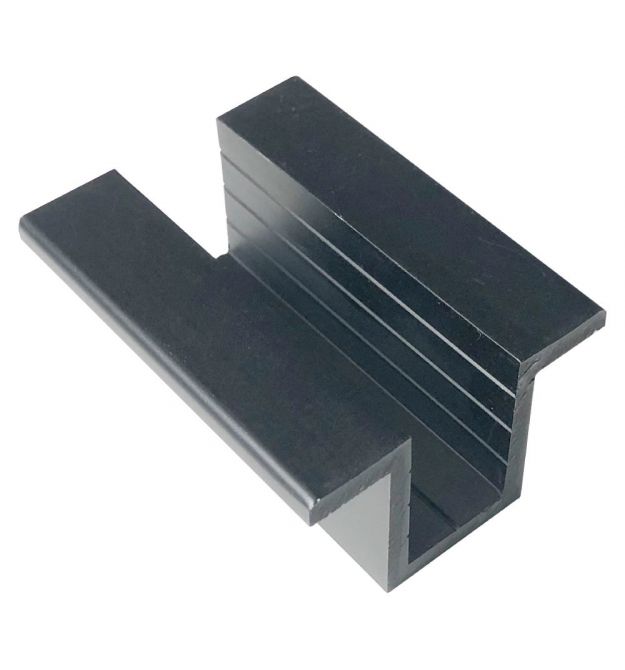 Зажим средний анодированный Photonica (KK-50-24-CZ)