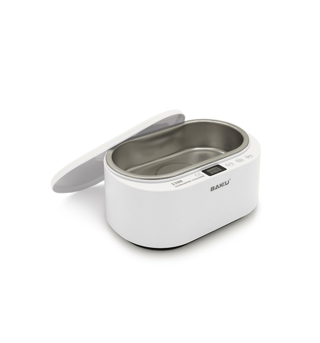 Ультразвукова ванна BAKKU BK-2300 із функцією дегазації рідини (0.6L, 28W, 40 kHz, таймер до 99 хв.)