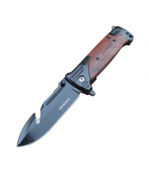 Ніж складний Browning-DA311, ручка сталь + дерево, довжина 232 мм, 310 гр, Box